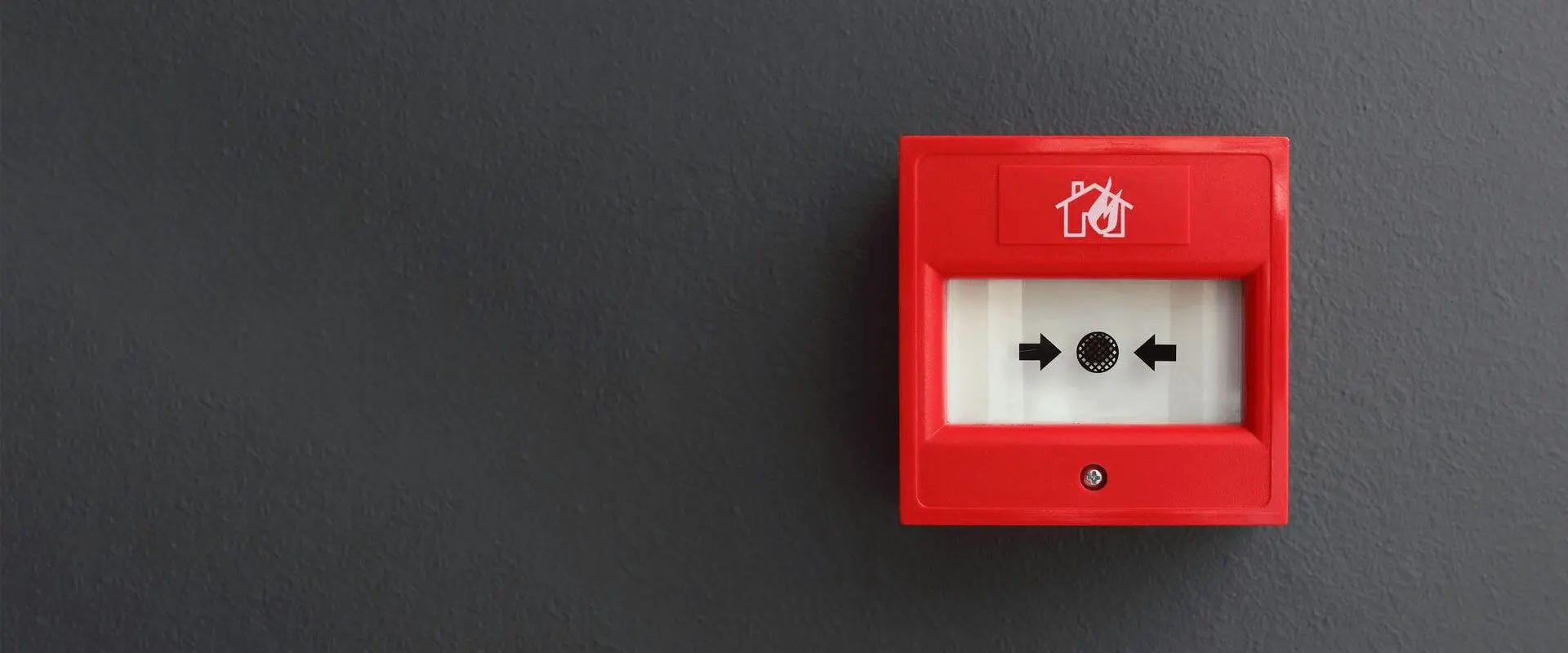 Red Fire alarm box